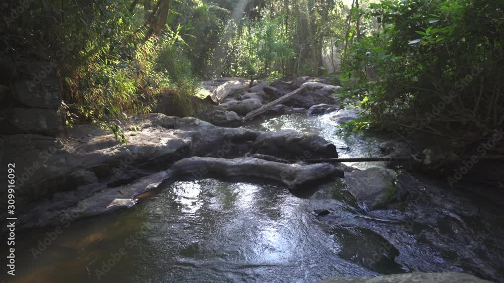 River in nature in the morning,Refreshing River in nature in the morning,Refreshing