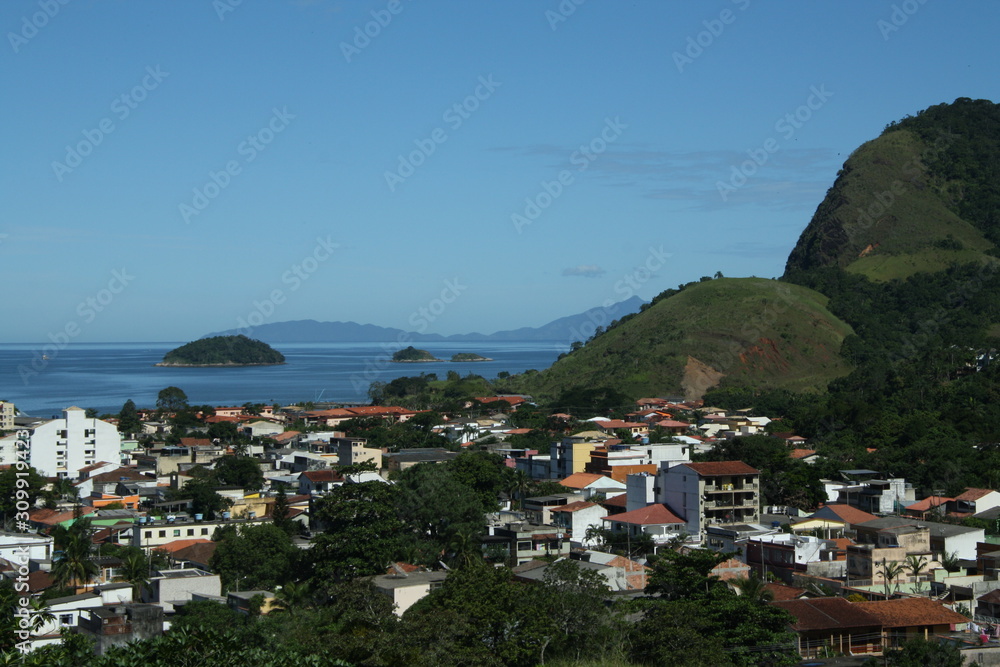 A View of the Town of Angra dos Reis, Brazil 