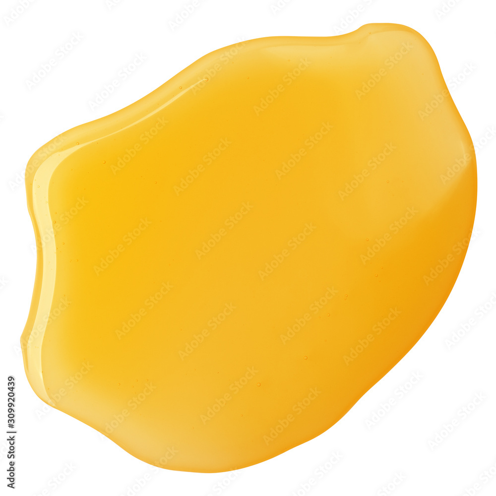 liquid honey isolated on white background, clipping path, full depth of field liquid honey isolated on white background, clipping path, full depth of field
