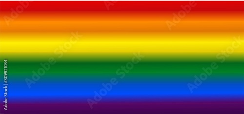 Lgbt flag gradient color gay lesbian homosuxalists 6 colors freedom tolerance love vector