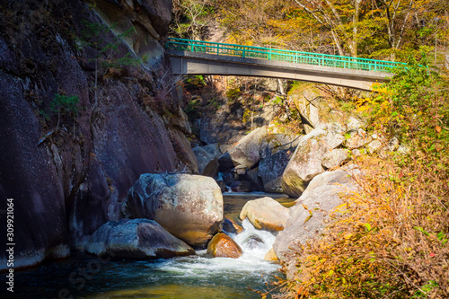 Japan. Kofu Canyon. Shosenk...