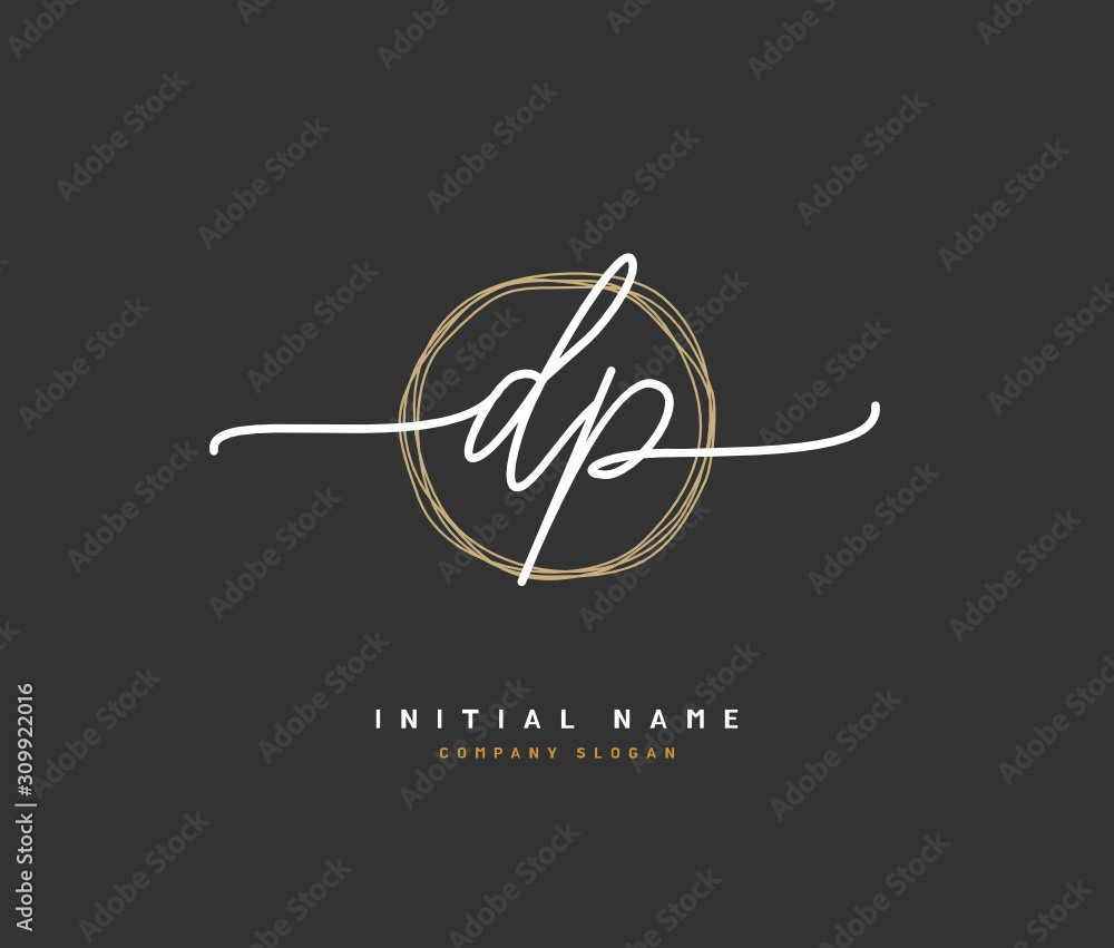 D P DP Beauty vector initial logo, handwriting logo of initial signature, wedding, fashion, jewerly, boutique, floral and botanical with creative template for any company or business. D P DP Beauty vector initial logo, handwriting logo of initial signature, wedding, fashion, jewerly, boutique, floral and botanical with creative template for any company or business.