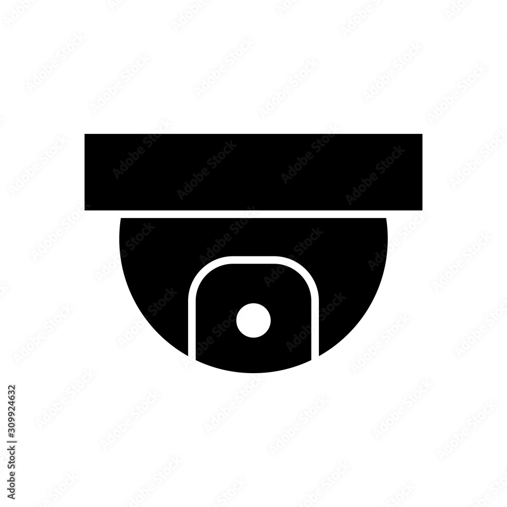 CCTV icon vector in trendy style design CCTV icon vector in trendy style design