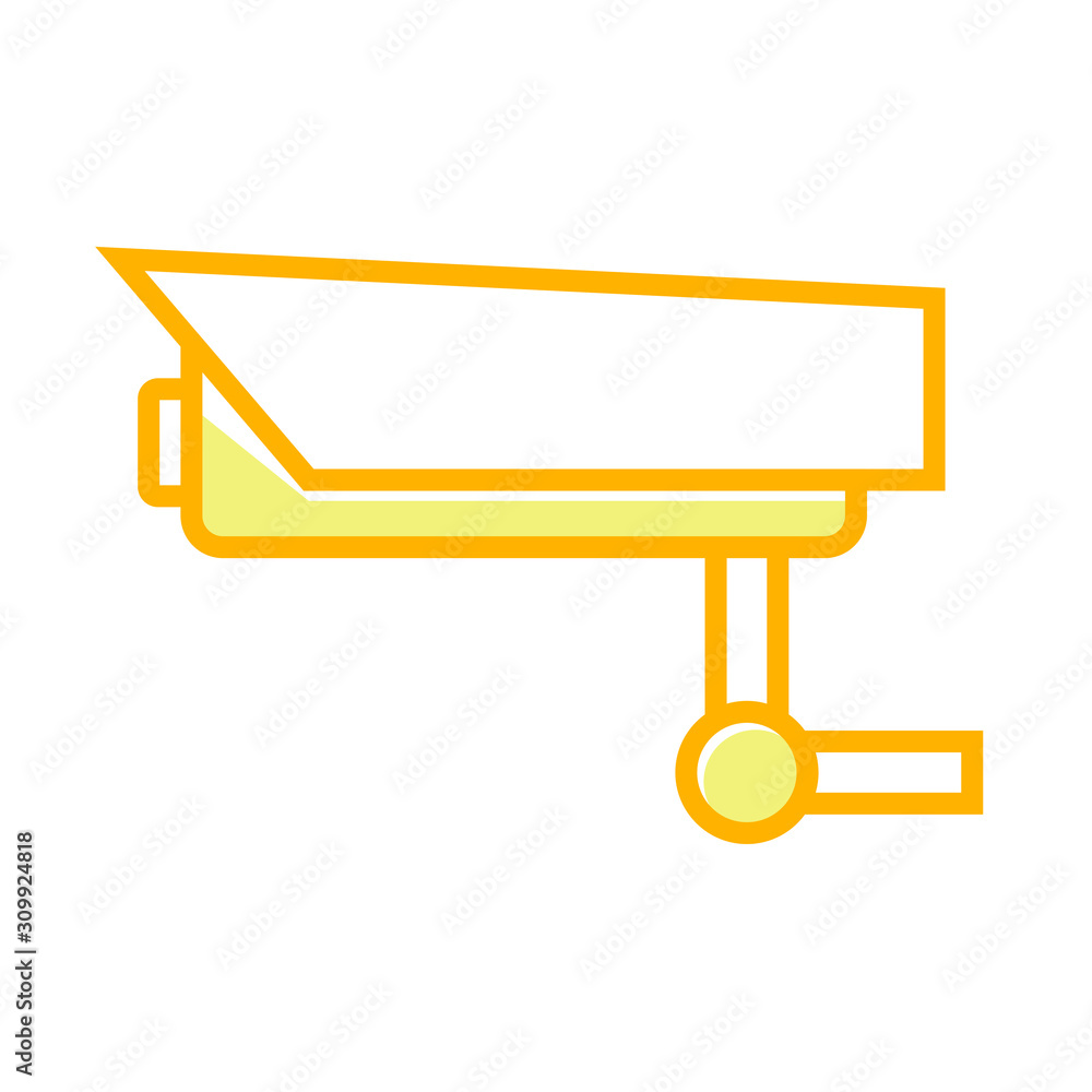 CCTV icon vector in trendy style design CCTV icon vector in trendy style design