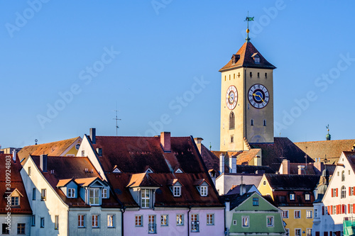 old town regensburg - bavaria photo