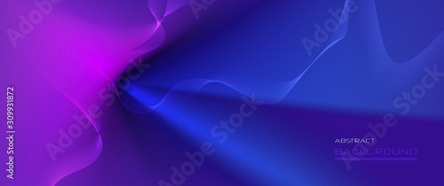 Abstract dynamic motion of liquid or fluid shape, pattern composition. Colorful gradient background. Vector modern graphic, minimal design elements for backdrop, poster, wallpaper, flyer, layout