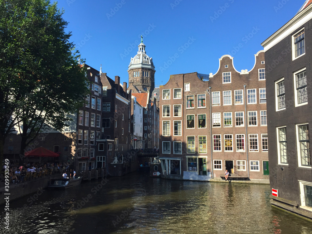 Amsterdam l'été