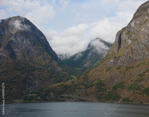 Sogne fjord in norway