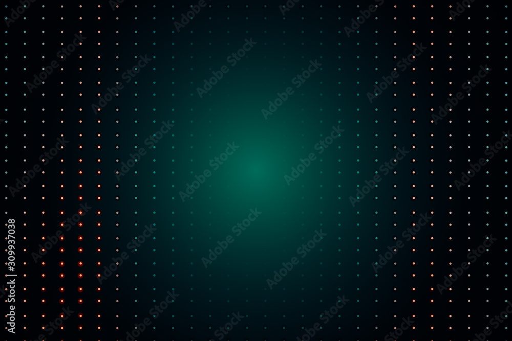 Light green dots in lines Light green dots in lines