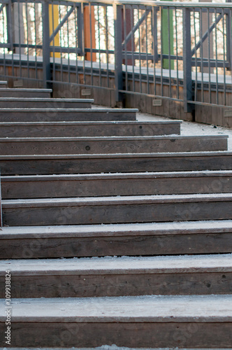 stairs in an old building