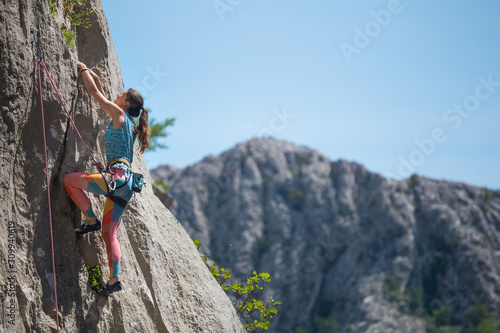 Rock climbing and mountaineering in the Paklenica National Park.
