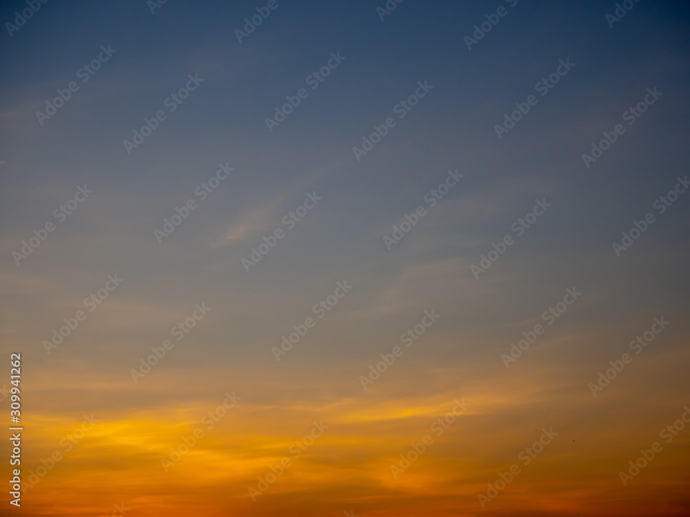 Colorful sky in twilight time background Colorful sky in twilight time background