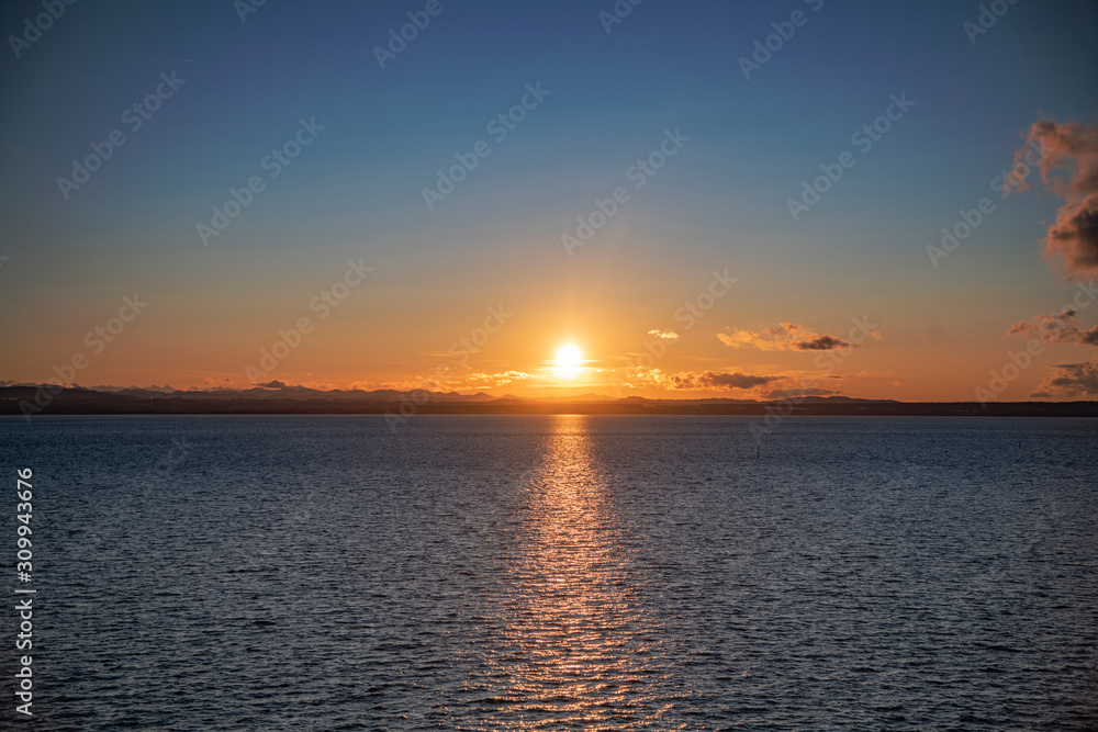 Sonnenuntergang am Bodensee