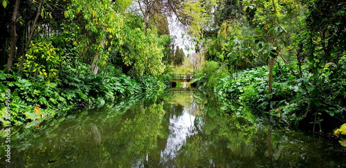 Public park Jnane Sbil, Fes, Morocco photo