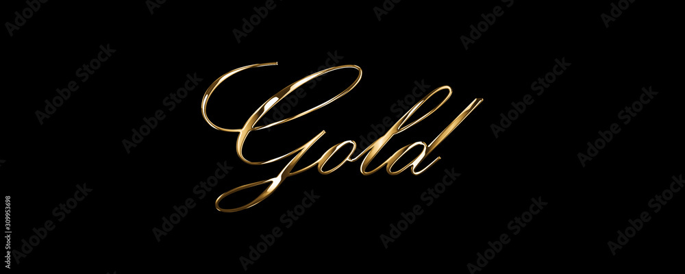 luxury style gold text with black background luxury style gold text with black background