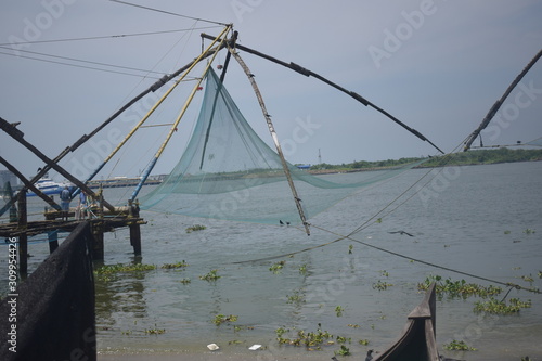 Chinese fishing net © Sohail Khan