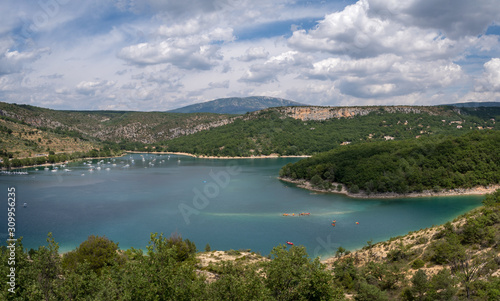 Lake of Saint Croix in Alpes de Haute, France