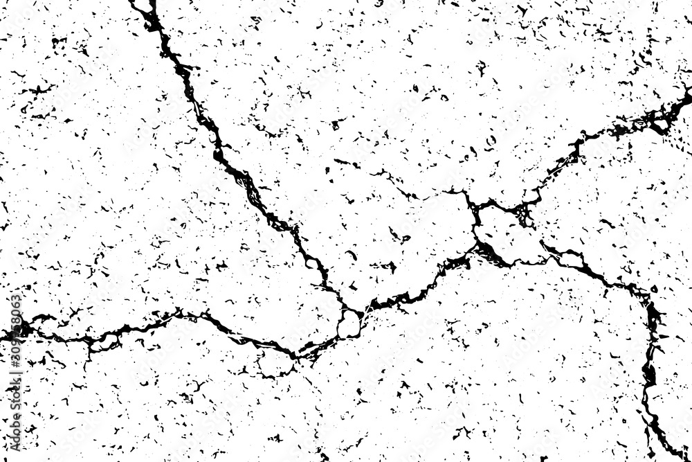 Grunge black and white crack texture background Grunge black and white crack texture background