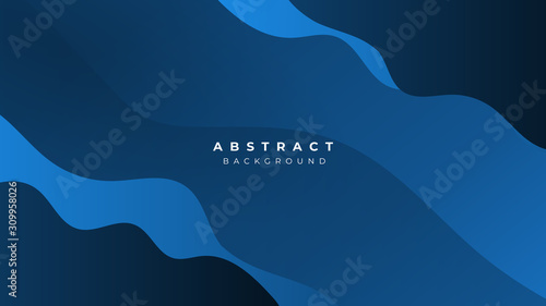 Pink Blue White Yellow Gradient Liquid Wave Abstract Background