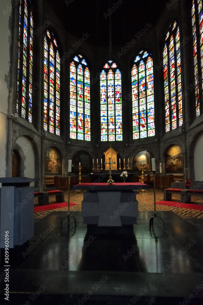 Fototapeta premium Saint Walburge Audenarde