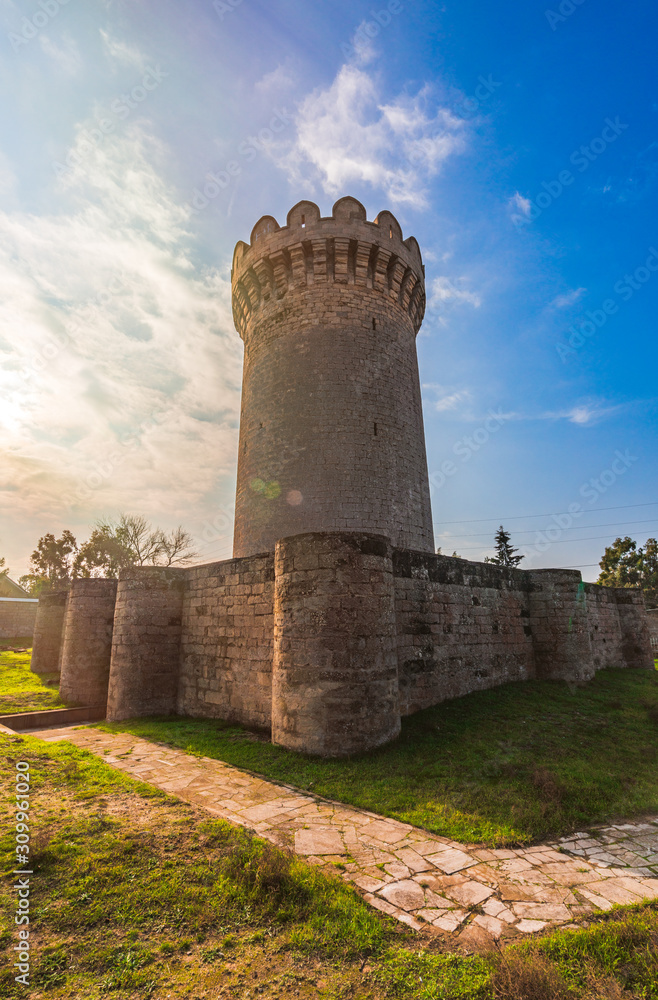 Ancient castle, dated to the 13th century, located in Mardakan, Sights of Azerbaijan Ancient castle, dated to the 13th century, located in Mardakan, Sights of Azerbaijan
