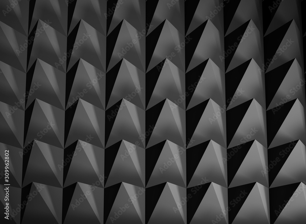 Obraz premium Abstract dark gray regular digital structure background