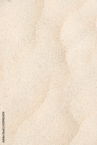 Wallpaper Mural Soft white sand on the beach for texture background, have some small slope on surface - vertical Torontodigital.ca