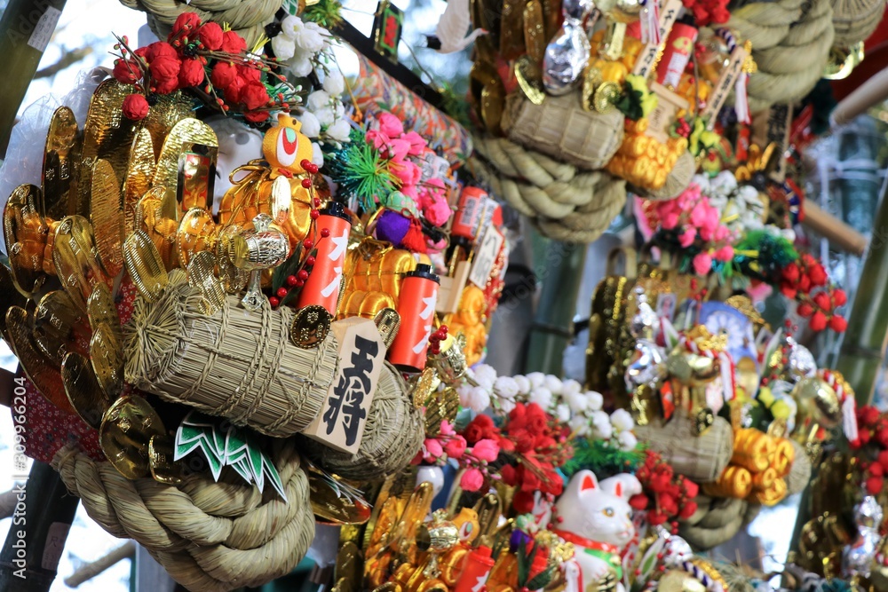 Fototapeta premium 川口おかめ市