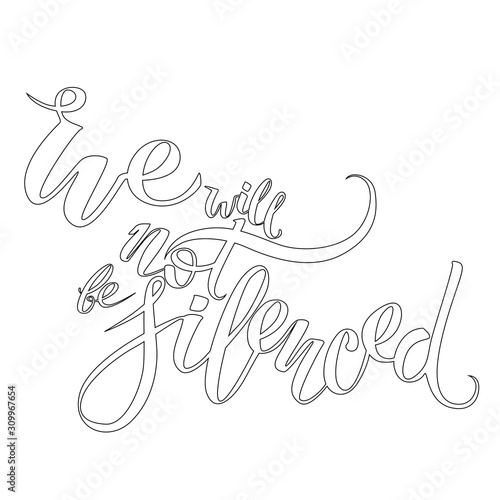 phrase motivation calligraphy lettering hand writing