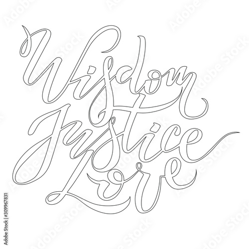 phrase motivation calligraphy lettering hand writing