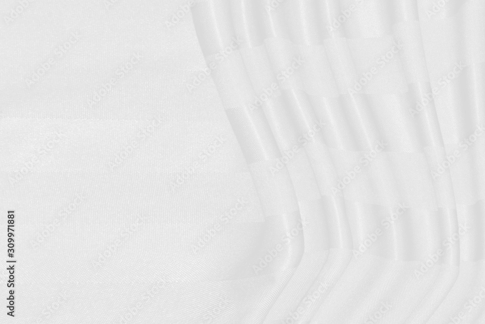 White Conton Cloth background with soft waves. White Conton Cloth background with soft waves.