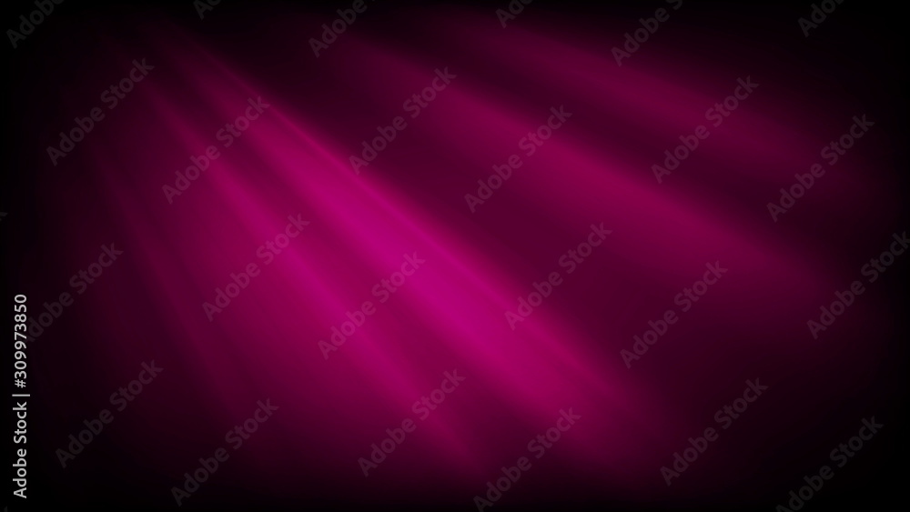 Fototapeta premium Dark purple abstract luminous rays background