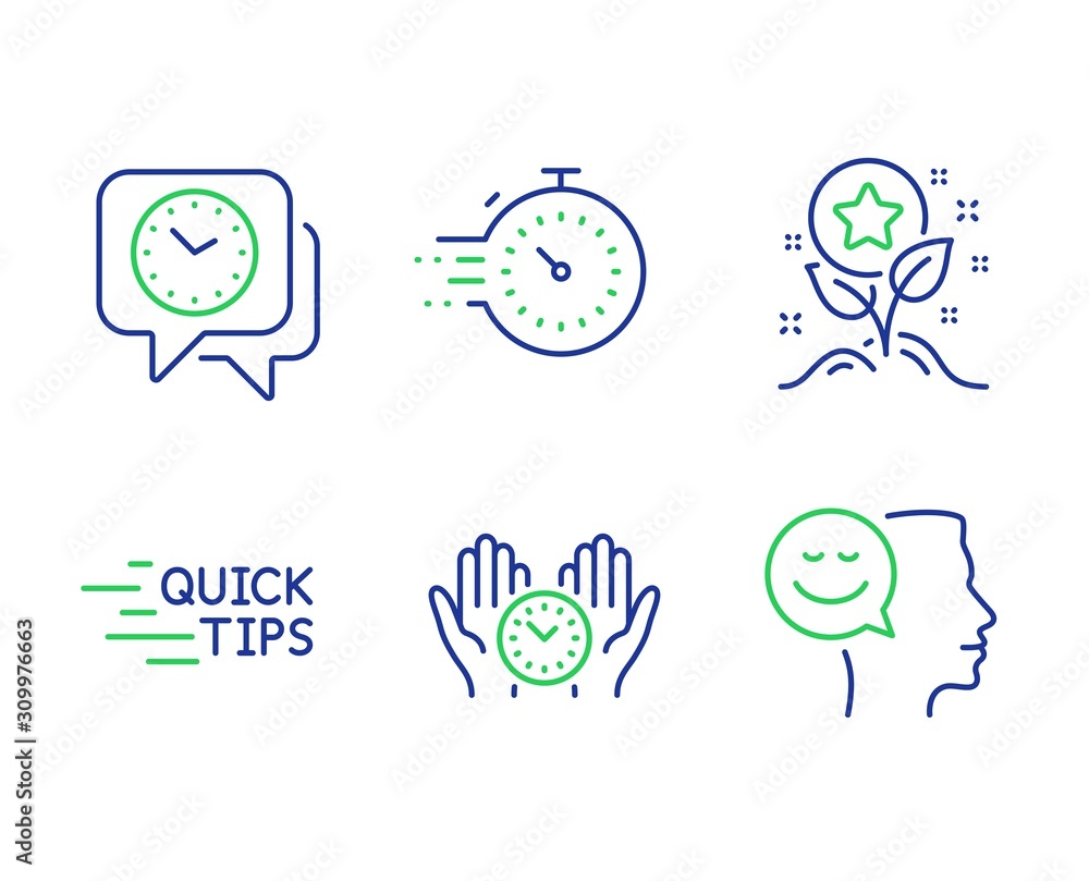 Clock, Loyalty points and Safe time line icons set. Timer, Education and Good mood signs. Time, Bonus grows, Management. Deadline management. Technology set. Line clock outline icons. Vector Clock, Loyalty points and Safe time line icons set. Timer, Education and Good mood signs. Time, Bonus grows, Management. Deadline management. Technology set. Line clock outline icons. Vector