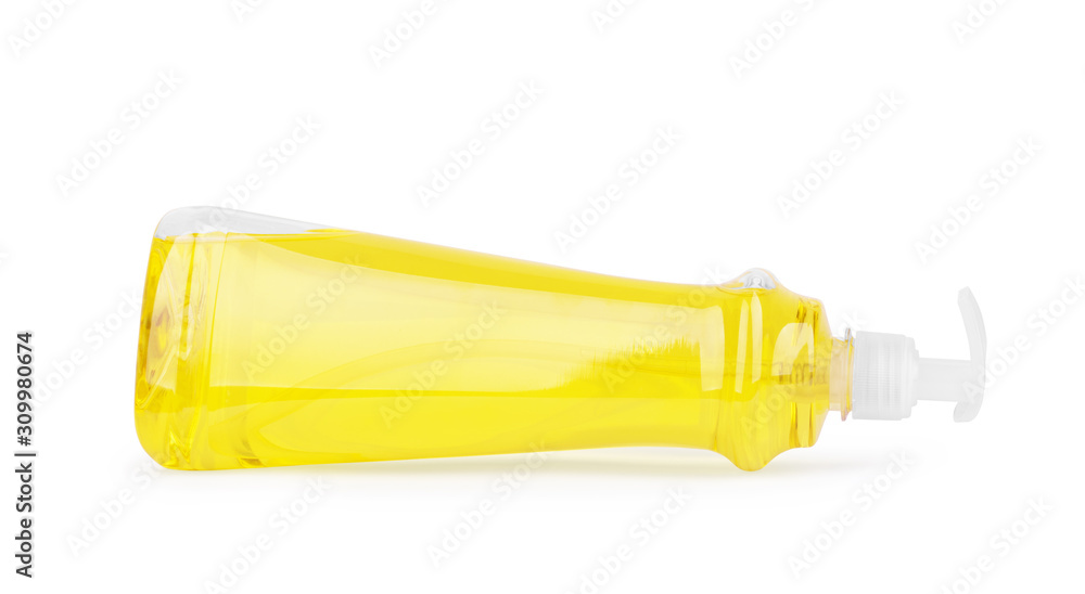 Fototapeta premium container bottle Laundry detergent package design. Chemical bottle isolated