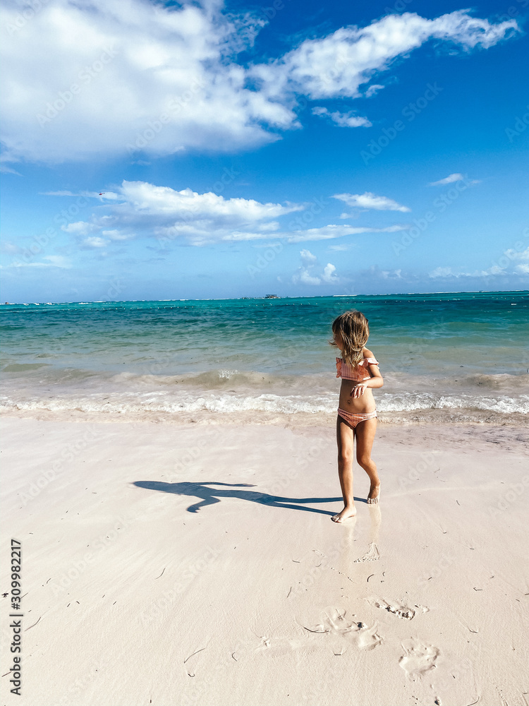 girl and the ocean girl and the ocean