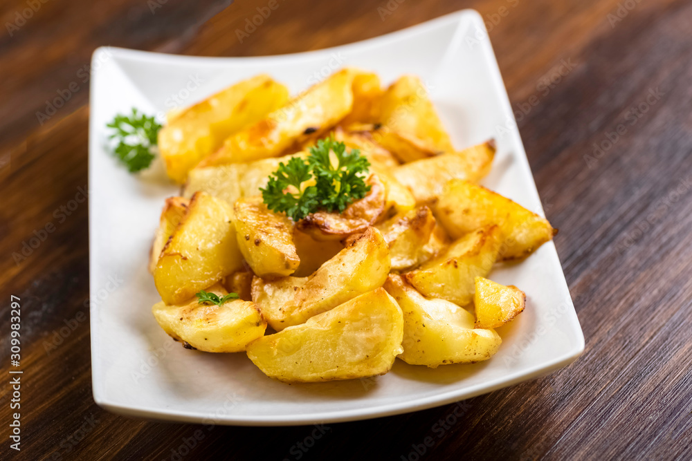 baked potato quarters