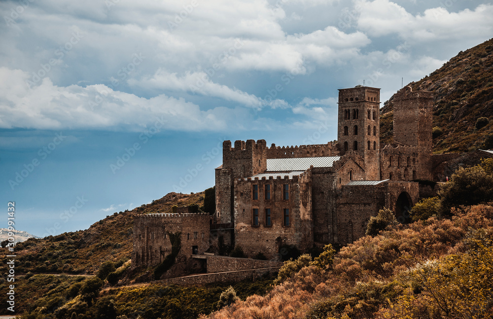 The Monastery of Sant Pere de Rodes, Spain