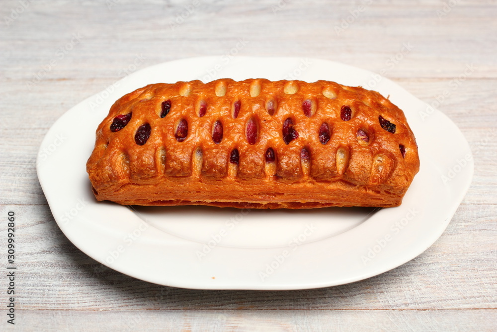 Viennoiserie. Apple and Blueberry Puff Pastry. Viennoiserie. Apple and Blueberry Puff Pastry.