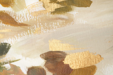 Hand painted abstract trendy and festive background.