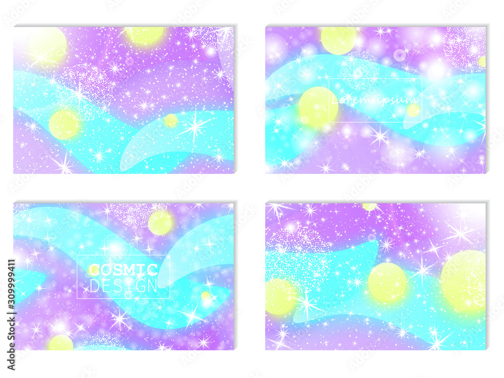 Fairy background. Unicorn pattern. Fairy background. Unicorn pattern.