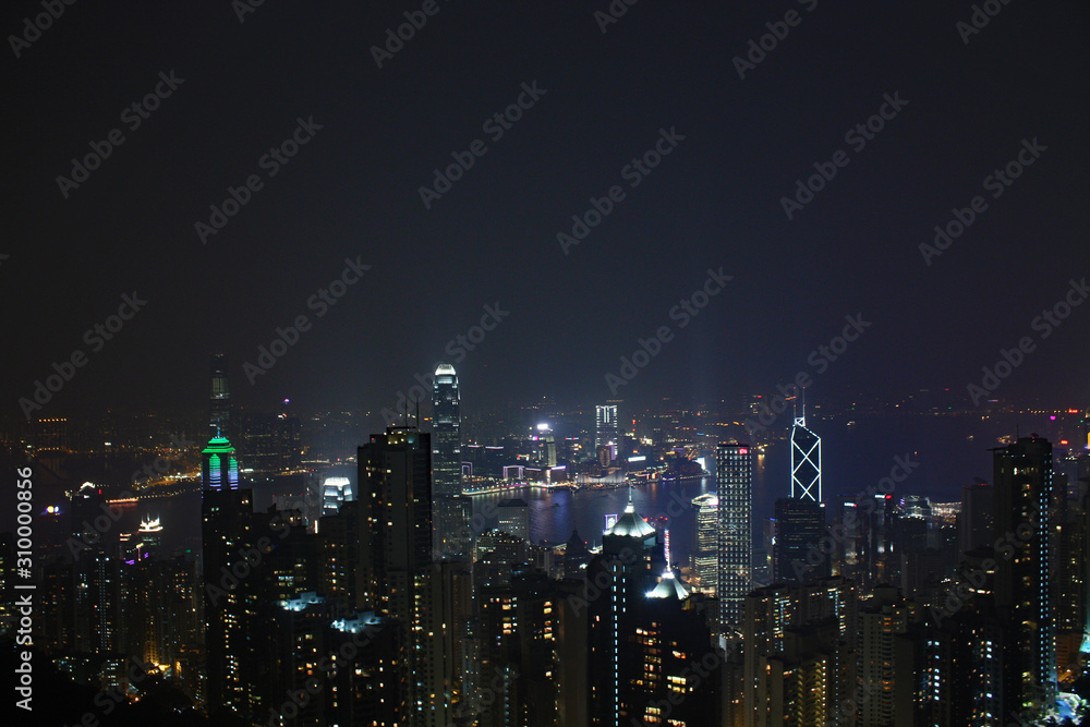 Hong Kong by Night Port