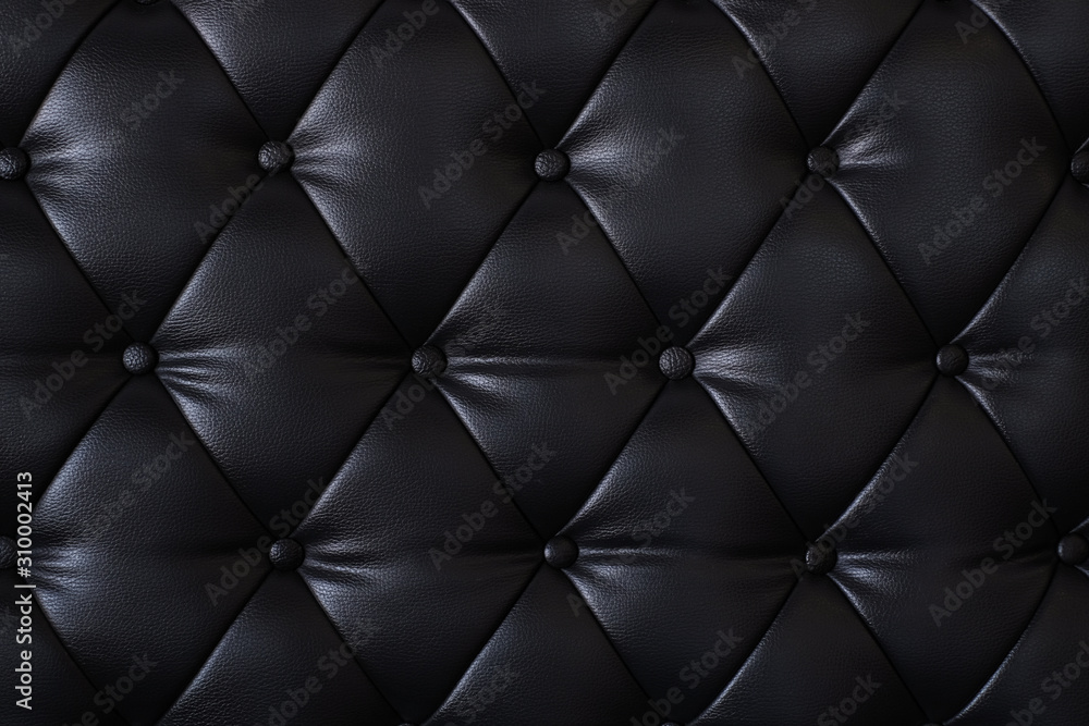 Full Frame Shot Of Black Sofa. Full Frame Shot Of Black Sofa.