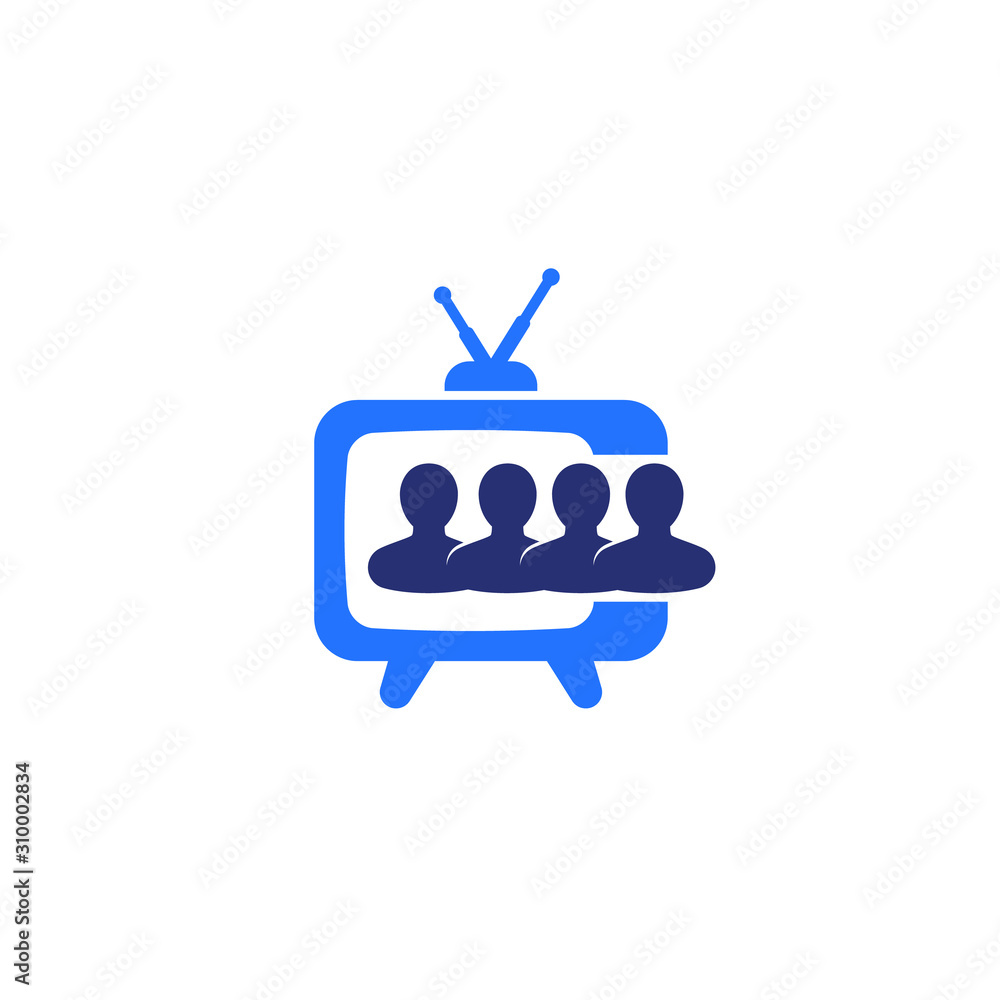 © nexusby - audience, video content consumers icon © nexusby - audience, video content consumers icon