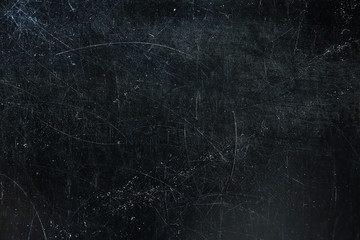 scratch black background overlay / abstract black dark background, broken cracks and scratches for overlay