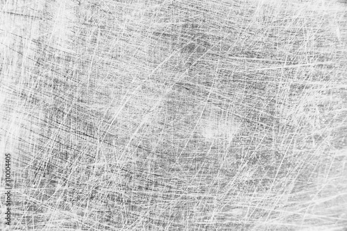 abstract light scratch background / white scratch damage, industrial wall material