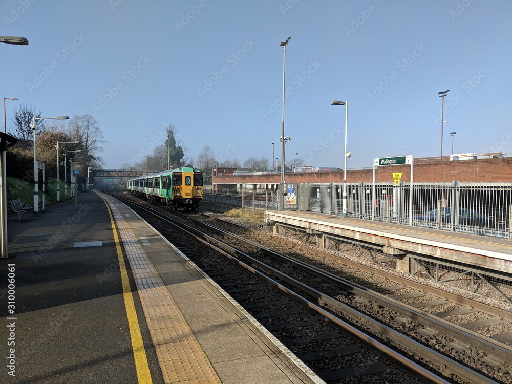 Fototapeta premium train in the station