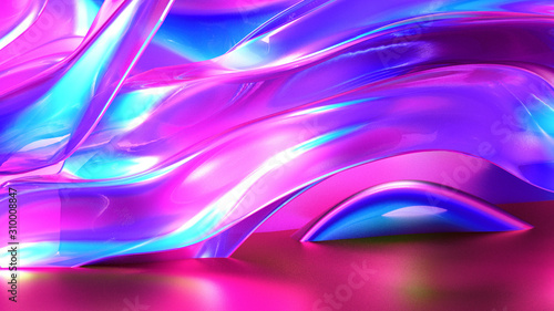 Abstract colorful background. 3d illustration  3d rendering.