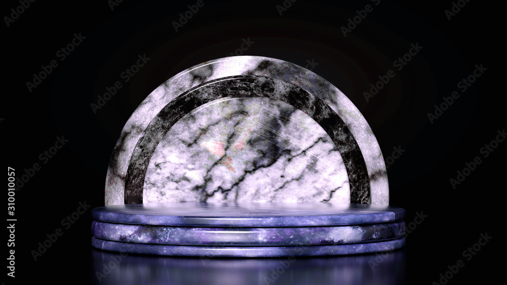 Beautiful, elegant, abstract background with metal and the texture of stone, marble and granite. 3d illustration, 3d rendering. Beautiful, elegant, abstract background with metal and the texture of stone, marble and granite. 3d illustration, 3d rendering.