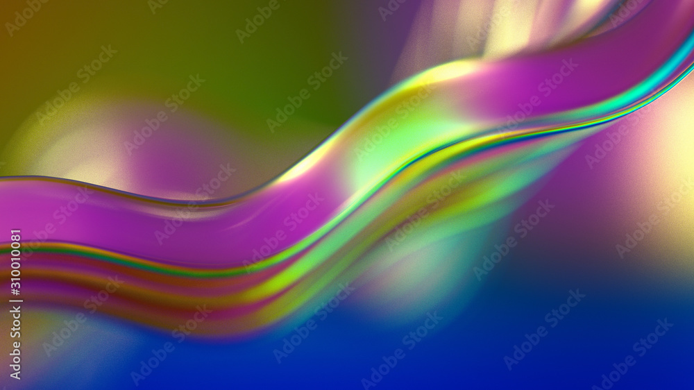 Abstract colorful background. 3d illustration, 3d rendering.