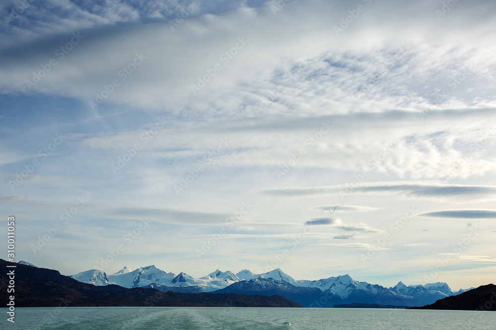 landscapes of el calafate in argentina